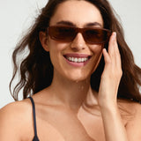 Alayna Sunglasses - Brown