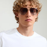 Ana Sunglasses - Grey/Gold