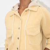 Fallon Hood Jacket - Vanilla