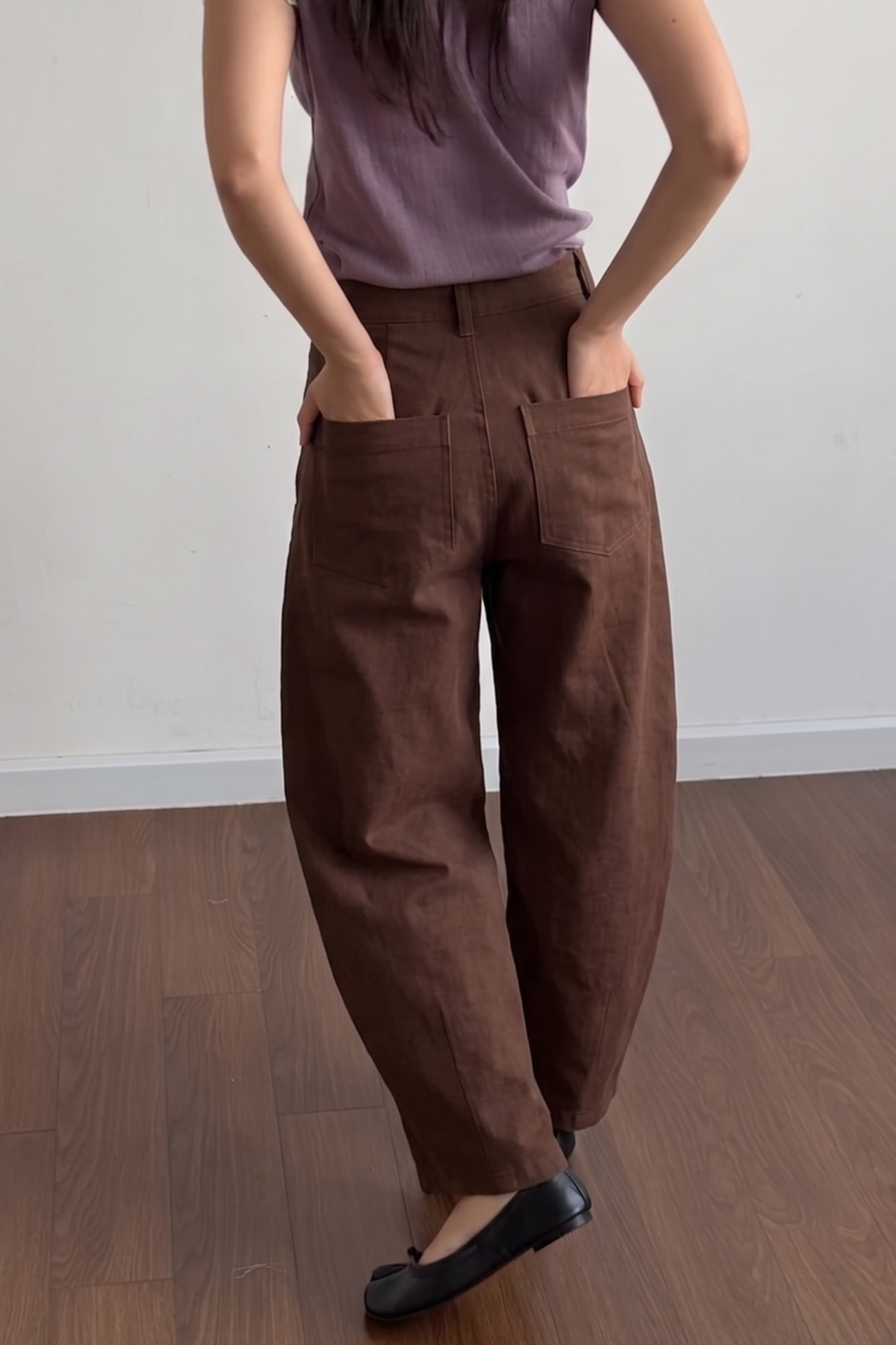 Erika Trousers - Bitter Chocolate