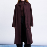 Tomita Trenchcoat - Bordeaux