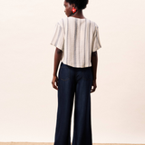 Valea Shirt - Cream Stripe