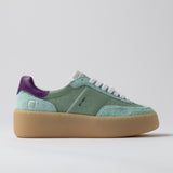 Sporty Platform Trainers - Mint