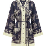 Banderra Mini Dress - Navy