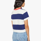 The Boxy Goodie Goodie T-shirt - True Blue and Fluff