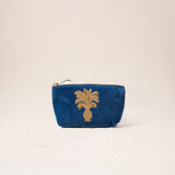 Pineapple Coin Purse - Cobalt