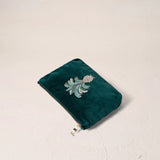 Pineapples Mini Pouch - Emerald