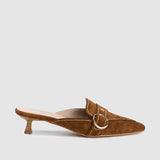 Dansi 8321 Mules - Mahogany