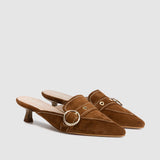 Dansi 8321 Mules - Mahogany