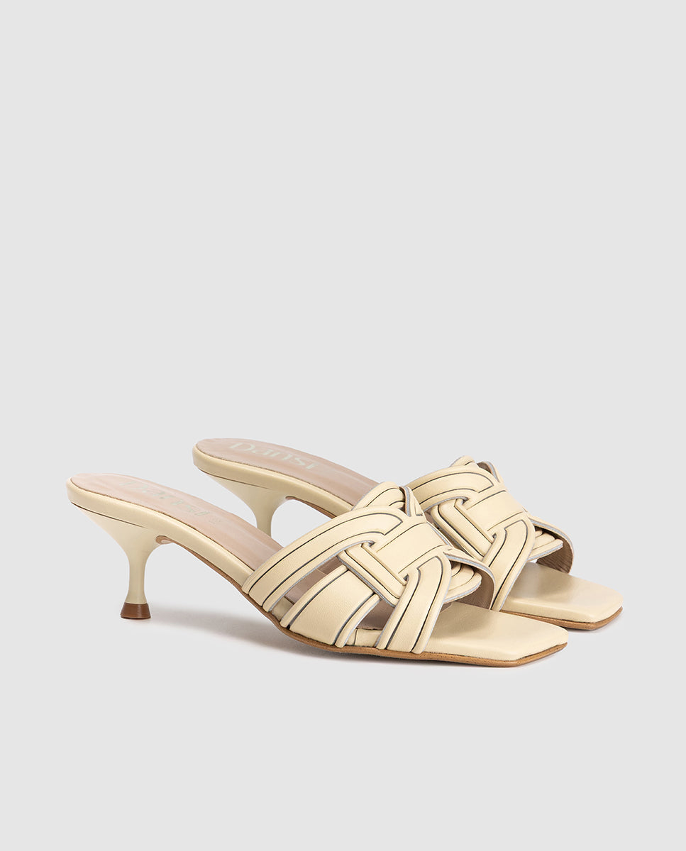 Dansi 8381B Mules - Vanilla