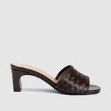 Dansi 8432B Mules - Chocolate