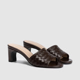 Dansi 8432B Mules - Chocolate