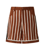 Trista Shorts - Cherrywood Stripe