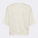 LR Ismaila 23 Knitted Top - Turtledove Cream