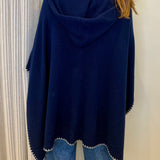 Bixty Poncho Cardigan - Night