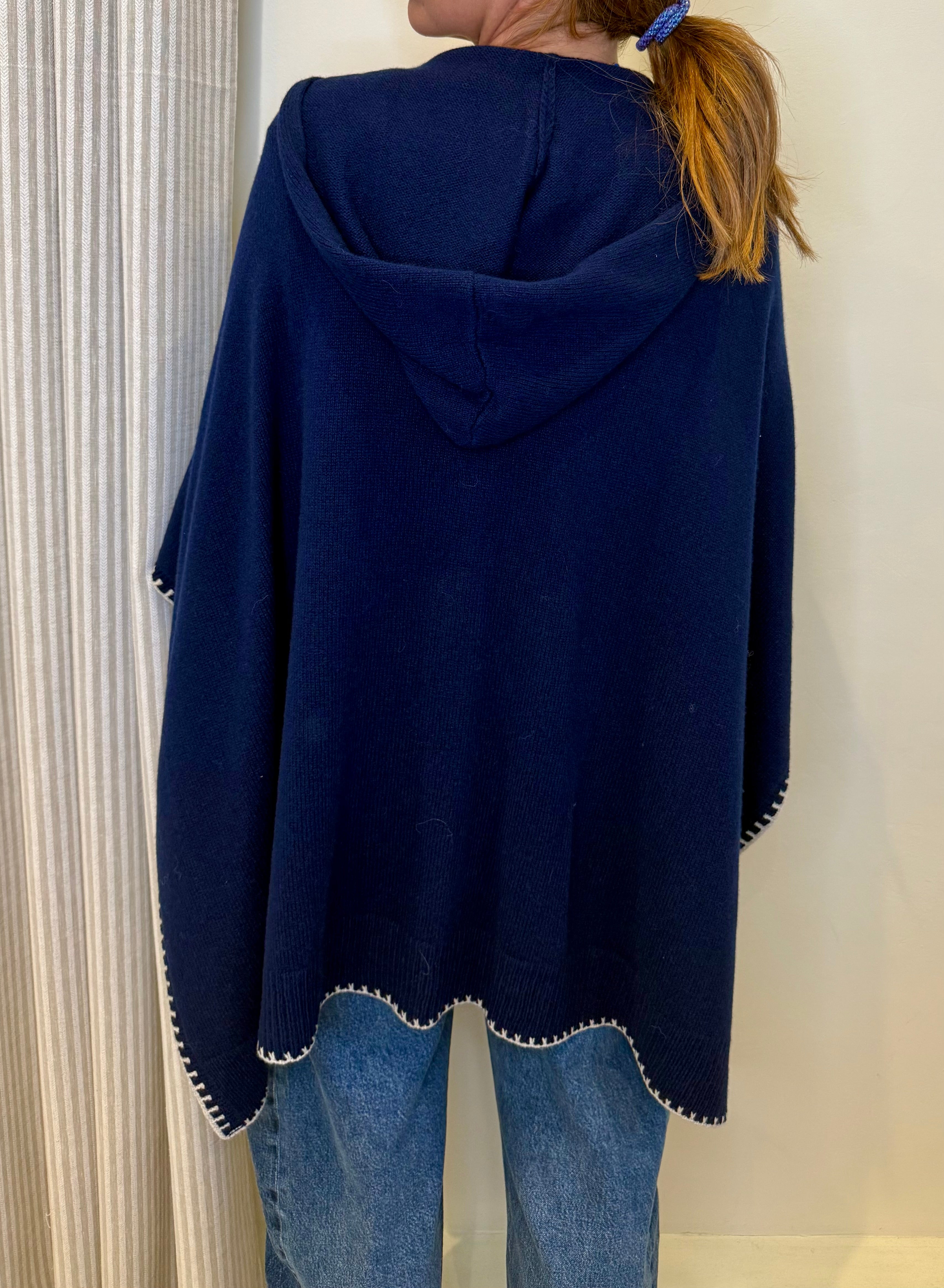Bixty Poncho Cardigan - Night