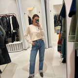 Heavy Sweat Jumper - Oatmeal