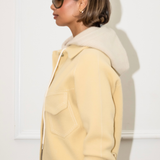 Fallon Hood Jacket - Vanilla