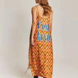 Olivia Camisole Dress - Black Denim