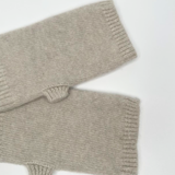 Wool & Cashmere Solid Fingerless Gloves - Arena