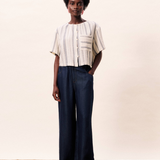 Valea Shirt - Cream Stripe