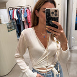 Lahun Wrap Top