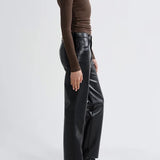 Lana Leather Trouser - Detox