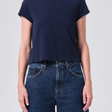 Adine Shrunken Tee - Storm