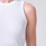 Leigh Tank Top - White