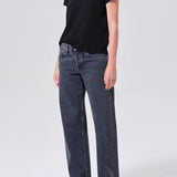 Long Line Adine Tee - Black