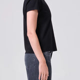 Long Line Adine Tee - Black