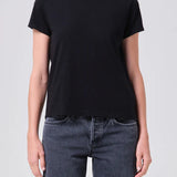 Long Line Adine Tee - Black