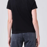 Long Line Adine Tee - Black