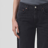 Clara Baggy Flare Jeans - Mascara