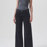 Clara Baggy Flare Jeans - Mascara