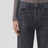 Fran Low Straight Jeans - Ditch
