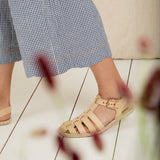 Aide Trousers - Navy Gingham