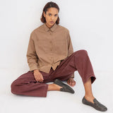 Hallister Trousers - Burgundy