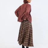 Mary Skirt - Army Brown