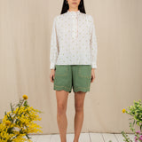 Anais Shirt - Clover Neon