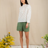 Anais Shirt - Clover Neon