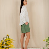 Anais Shirt - Clover Neon