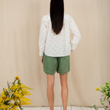 Anais Shirt - Clover Neon