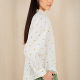 Anais Shirt - Clover Neon