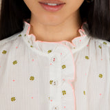 Anais Shirt - Clover Neon