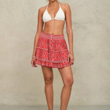 Ari Mini Skirt - Red