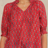 Ari S/S Top - Red