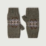 Winter Fingerless Gloves - Grey