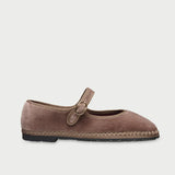 Alcmena Mary Jane Shoes - Light Brown