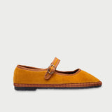 Amaranta Mary Jane Shoes - Mustard